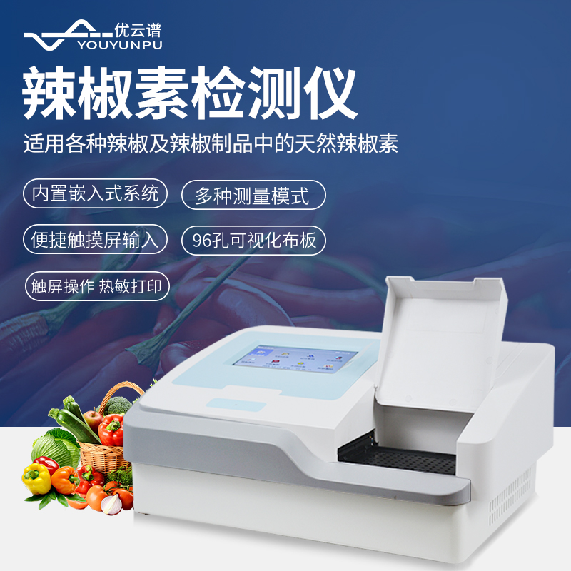 辣椒素檢測(cè)儀：天然辣椒素檢測(cè)工作原理